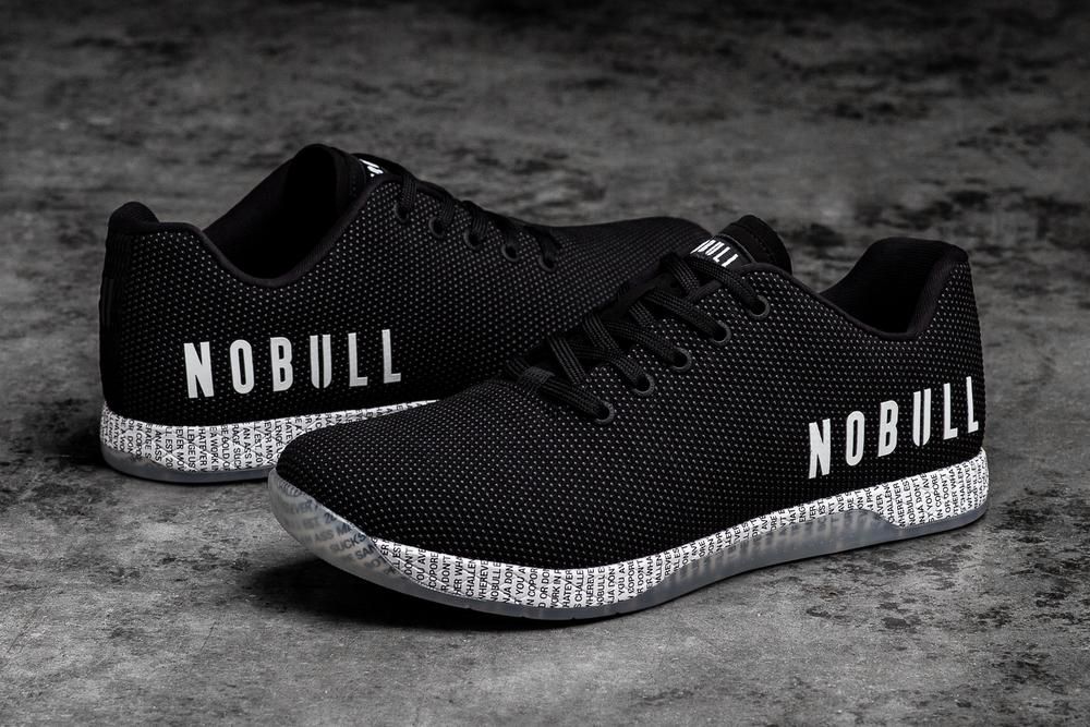 NOBULL Patike Za Trening Muške - Nobull Limited Edition Superfabric Crne (193504-WZG)